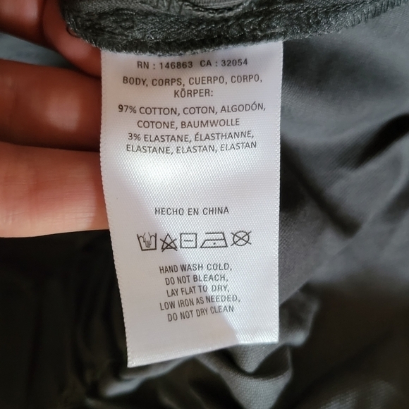 Anthropologie Mare Mare Puffed Sleeve Cropped Trench Field Cargo Utility Jacket - Picture 5 of 6